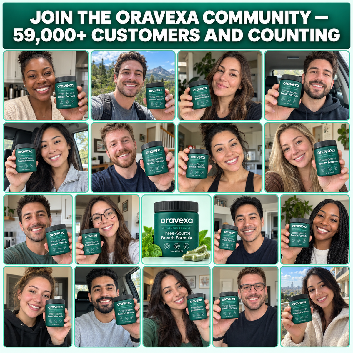Oravexa BreathRenew™ – Three-Source Breath Formula
