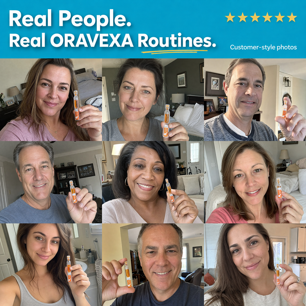 ORAVEXA GumRenew™ Intensive Gum Serum Ampoules